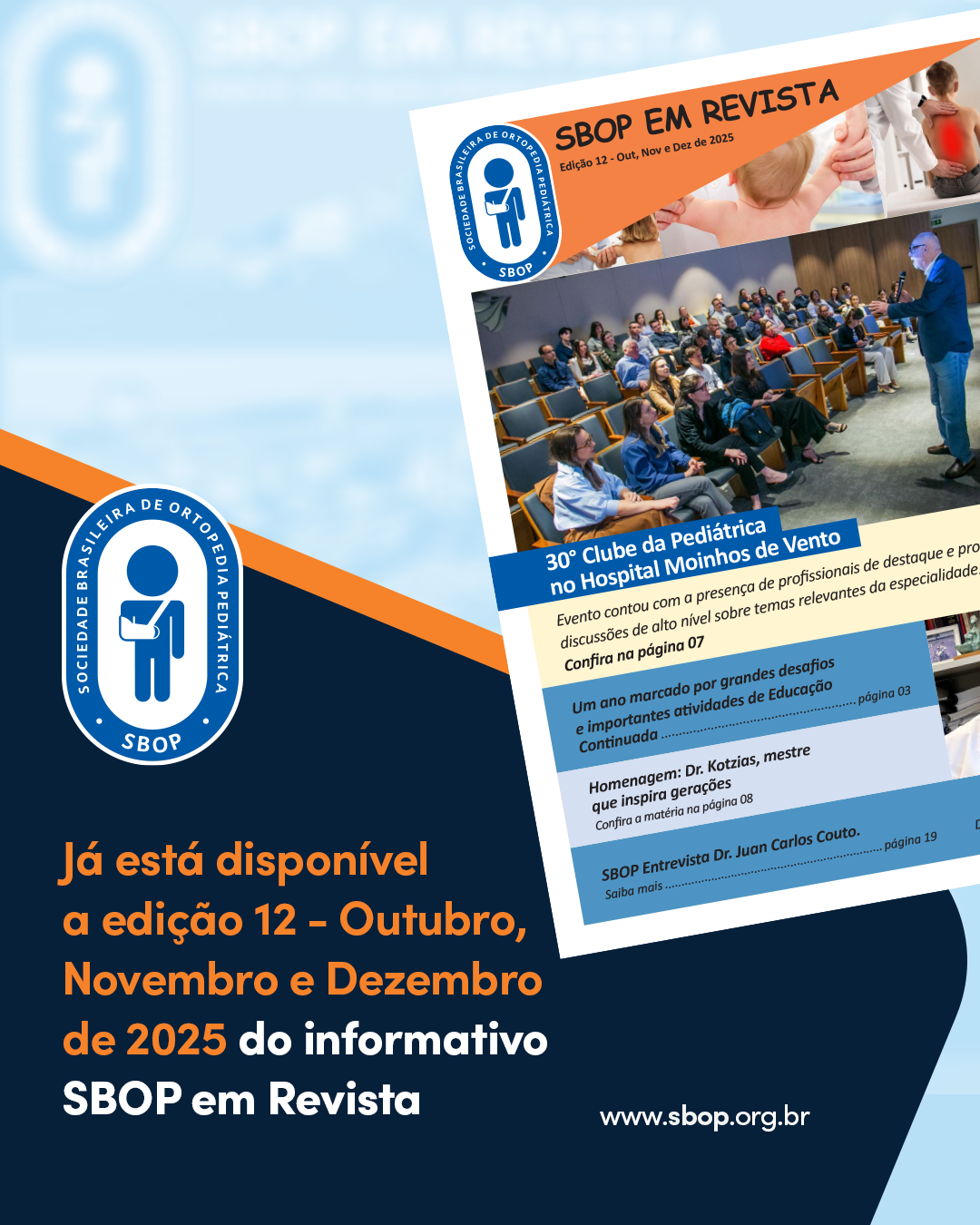 Capa da SBOP em Revista — edição 12