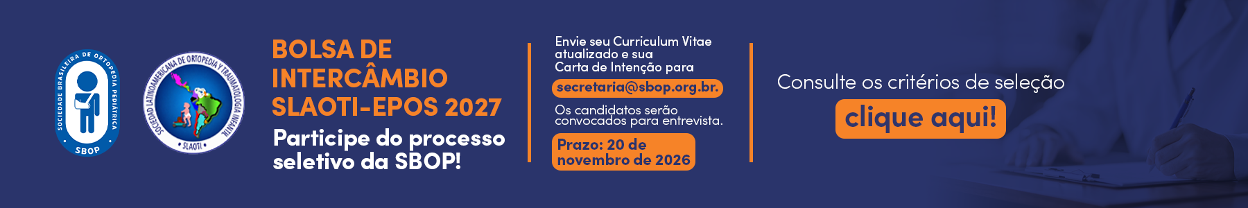 BOLSA DE INTERC&Acirc;MBIO SLAOTI-EPOS 2027