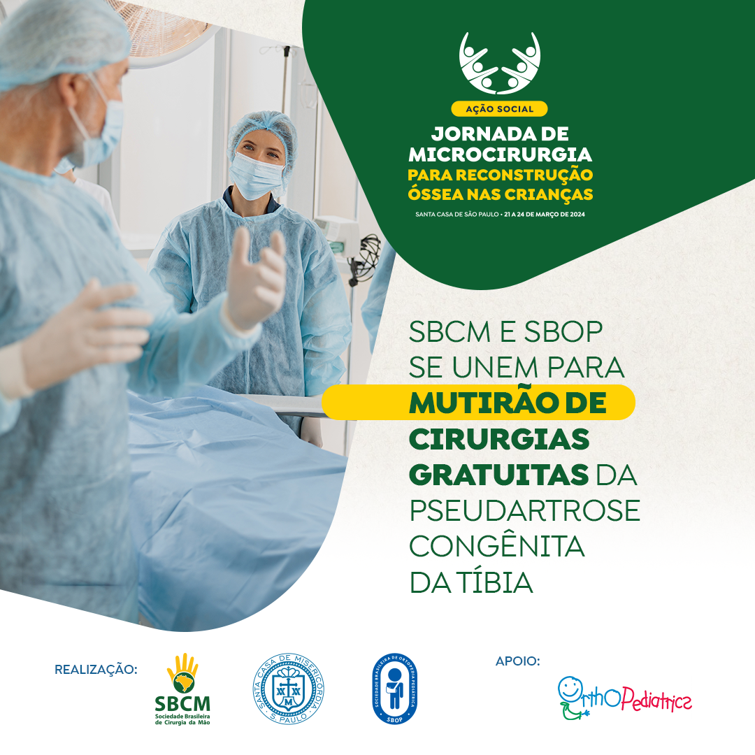 Jornada de Microcirurgia para Reconstrução Óssea nas Criança