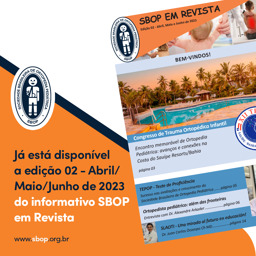 Informativo SBOP - Revista - Edição 02 - Abr/Jun - 2023