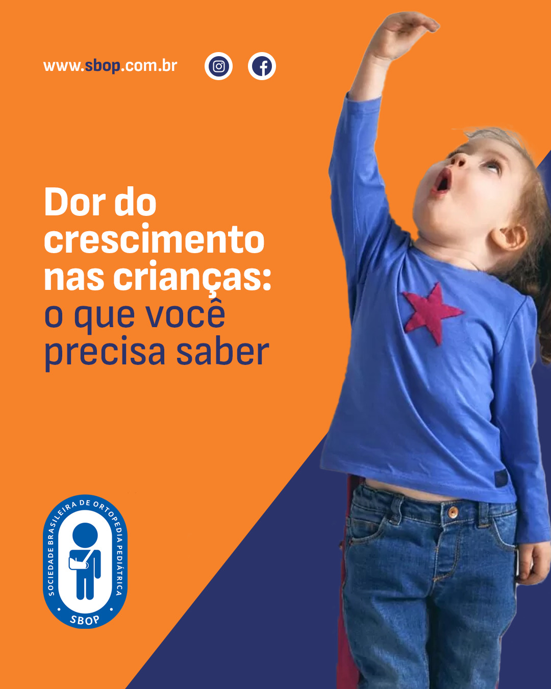 Dor de crescimento nas crian&ccedil;as