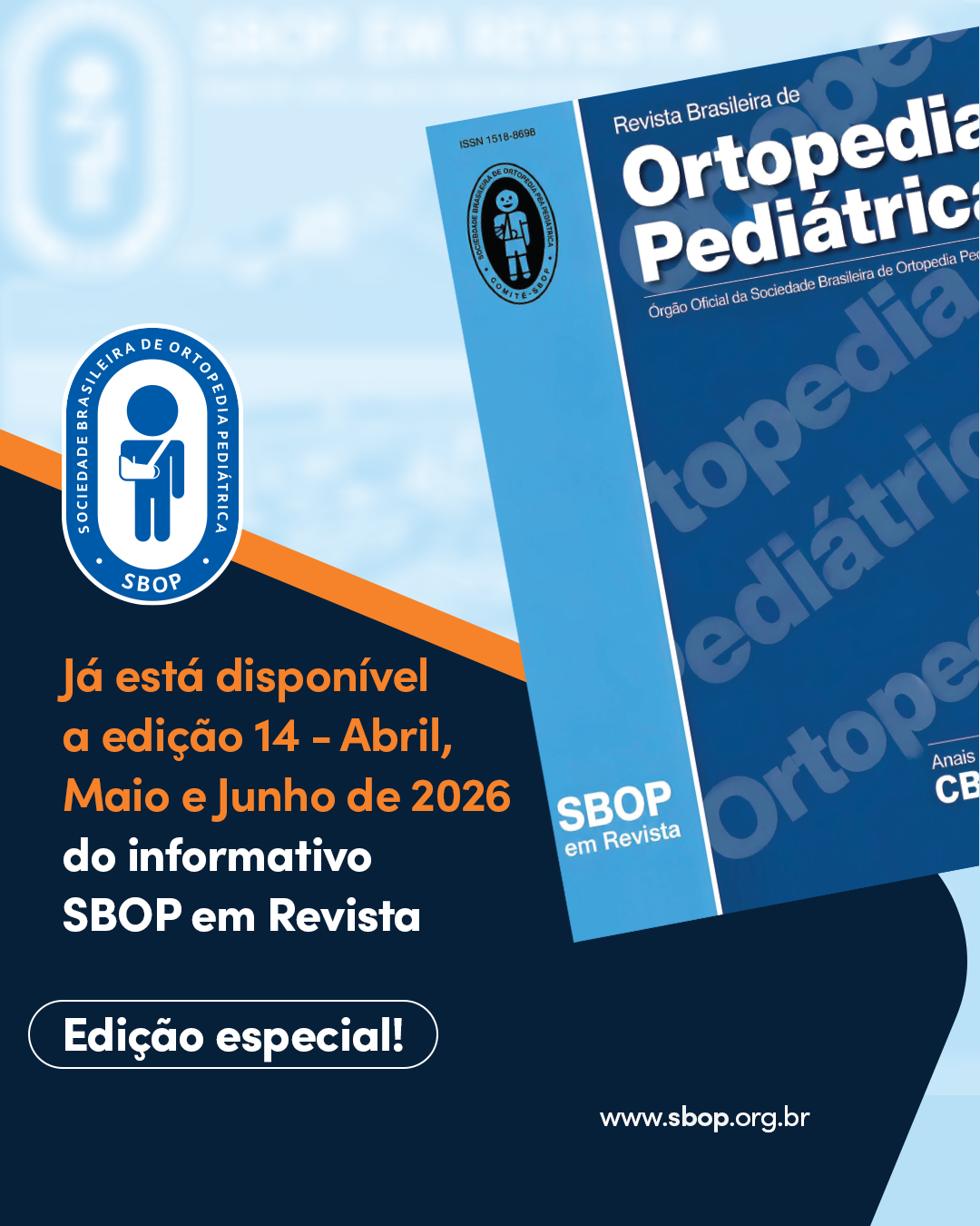 Informativo SBOP - Revista - Edi&ccedil;&atilde;o 14 - abril, maio e junho